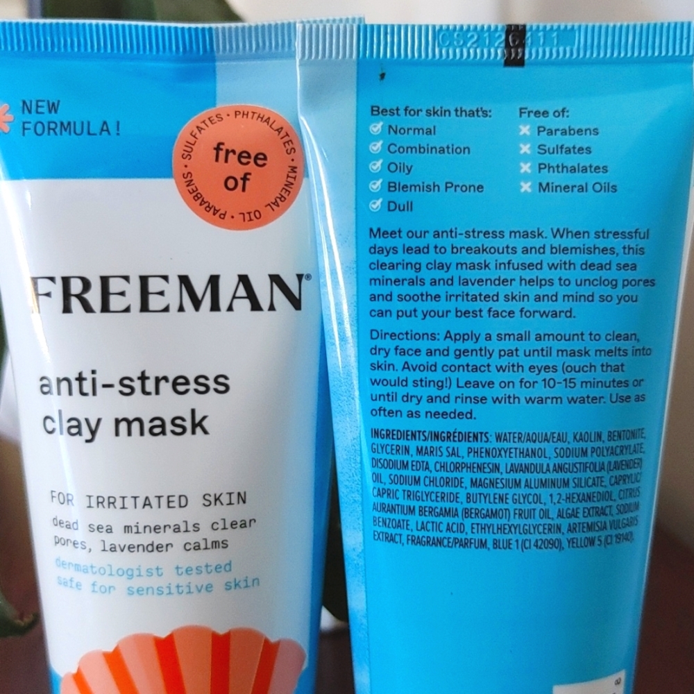 (6) variety mask bundle Energize Jelly, Sleepy Time whipped, Anti-stress clay - Picture 6 of 6